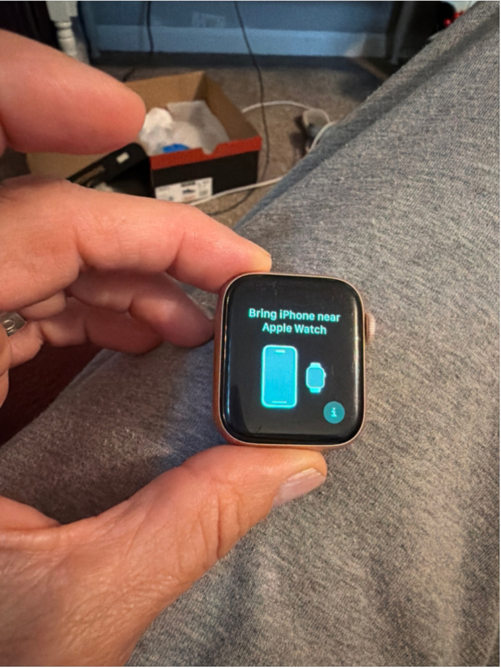Apple Watch Series 5 40mm Gold Aluminum Smartwatch with 4 bands